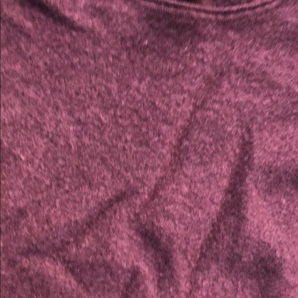 Cashmere maroon sweater top - Picture 2 of 5